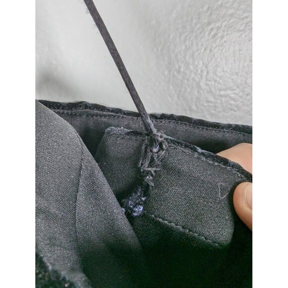 Vintage 90s Velvet Maxi Dress Size 14 Whimsigoth Witchy Goth Iridescent Shimmer - Picture 8 of 10